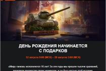 подарки на 16 лет – Мир танков